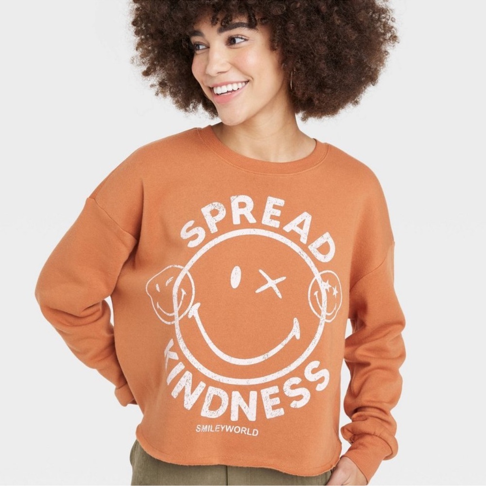 SMILEYWORLD Spread Kindness Graphic
Sweatshirt